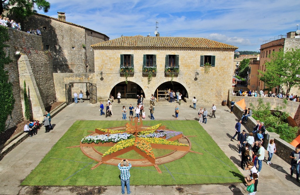 Foto: Girona tiempo de flores - Girona (Cataluña), España