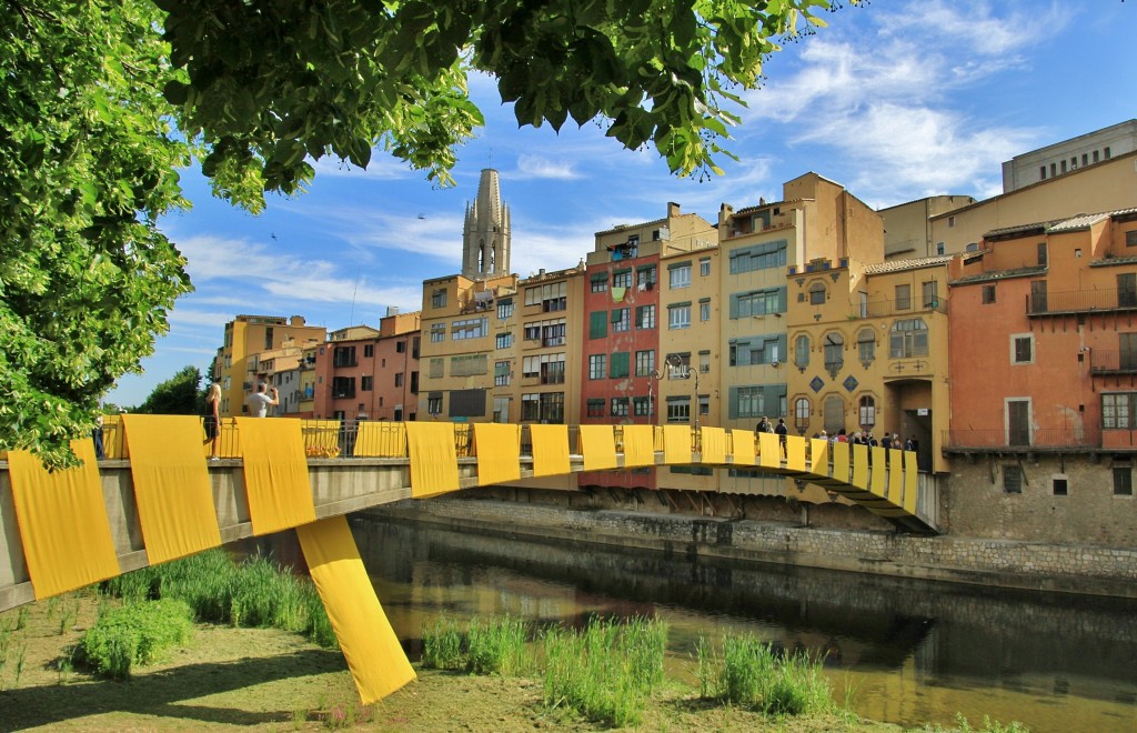 Foto: Girona tiempo de flores - Girona (Cataluña), España