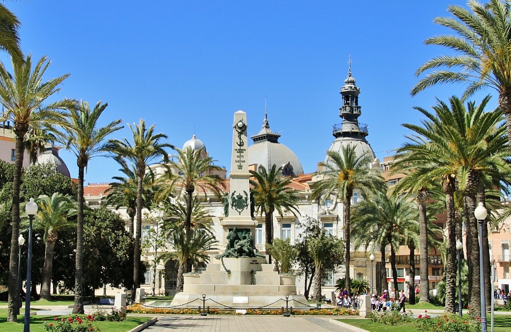 Foto: Vista de la ciudad - Cartagena (Murcia), España