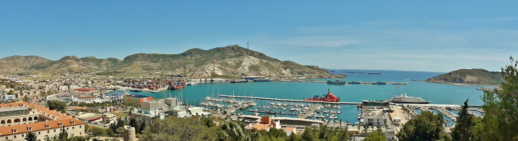 Foto: Vista de la ciudad - Cartagena (Murcia), España