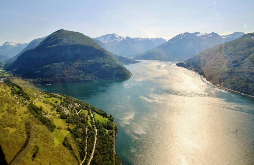 Foto: Vuelo en Helicoptero - Loen (Sogn og Fjordane), Noruega