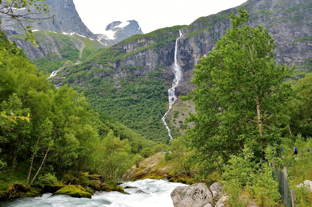 Foto: Glaciar de Briksdal - Oldedalen, Noruega