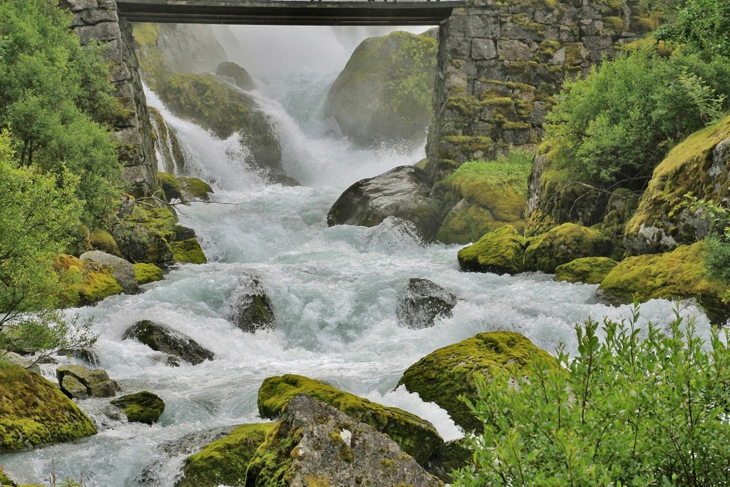 Foto: Glaciar de Briksdal - Oldedalen, Noruega