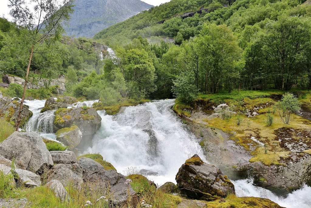 Foto: Glaciar de Briksdal - Oldedalen, Noruega