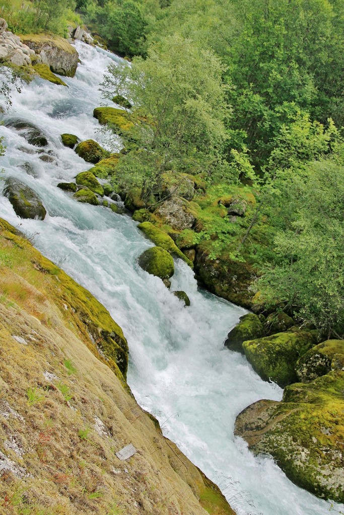 Foto: Glaciar de Briksdal - Oldedalen, Noruega