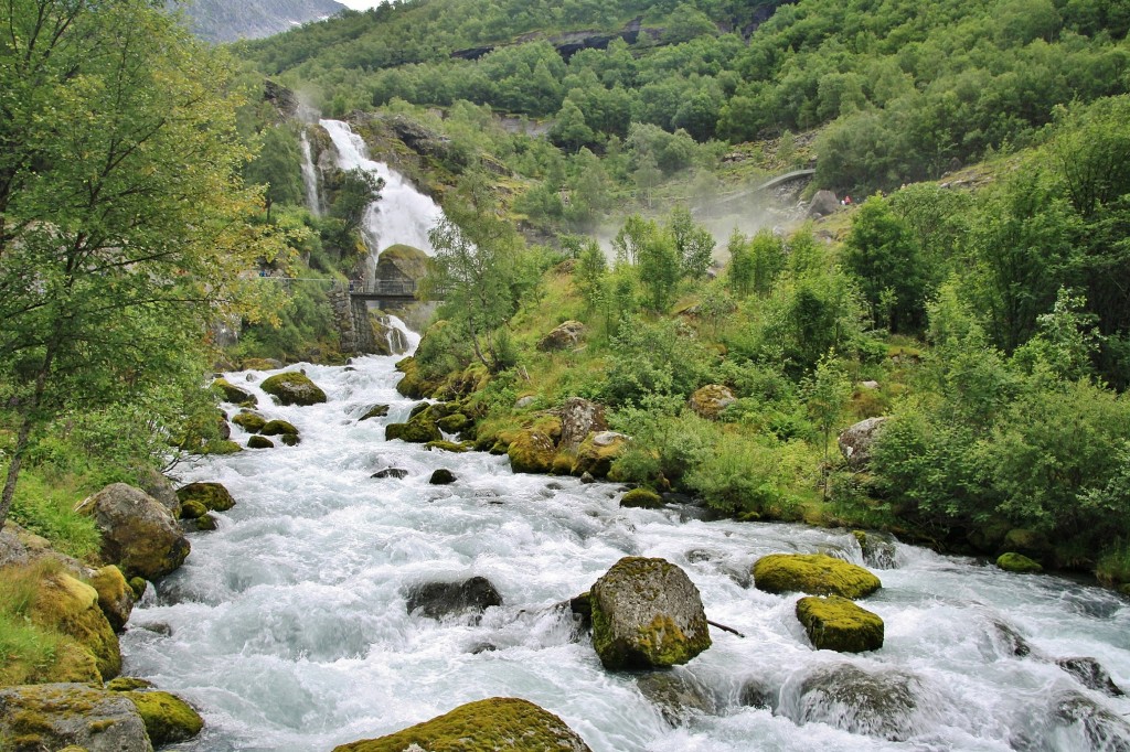 Foto: Glaciar de Briksdal - Oldedalen, Noruega