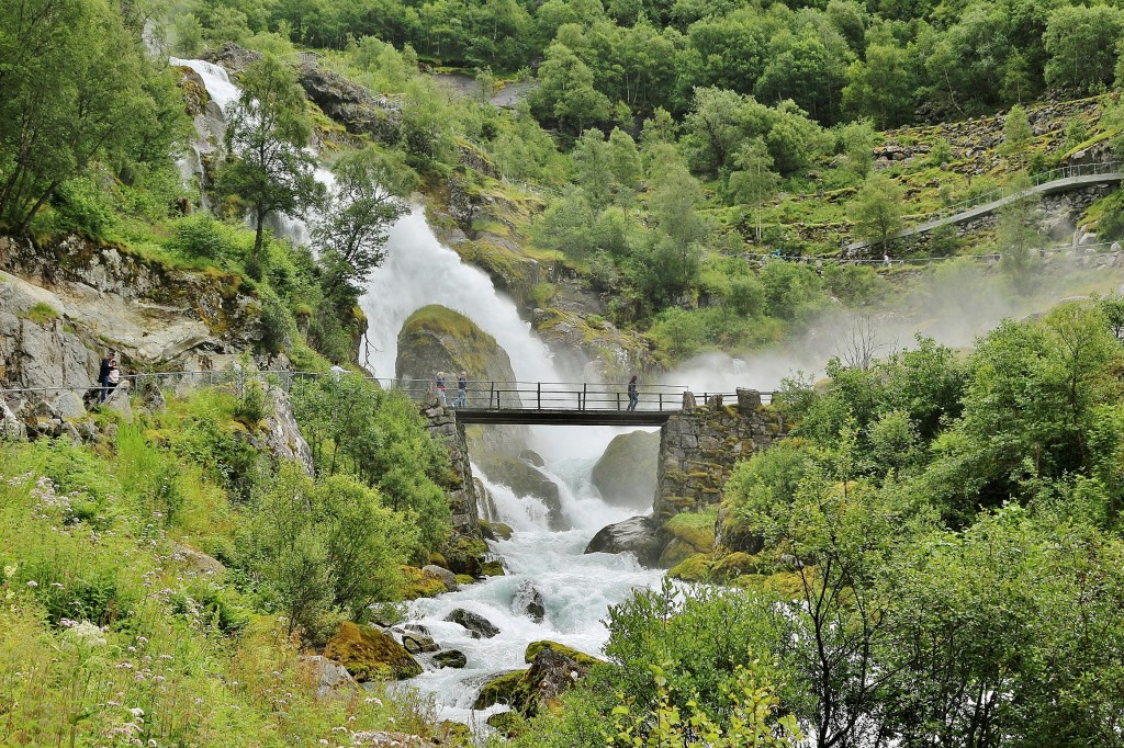 Foto: Glaciar de Briksdal - Oldedalen, Noruega