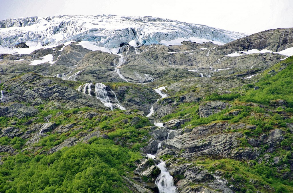 Foto: Glaciar Boyabreen - Fjaerland, Noruega