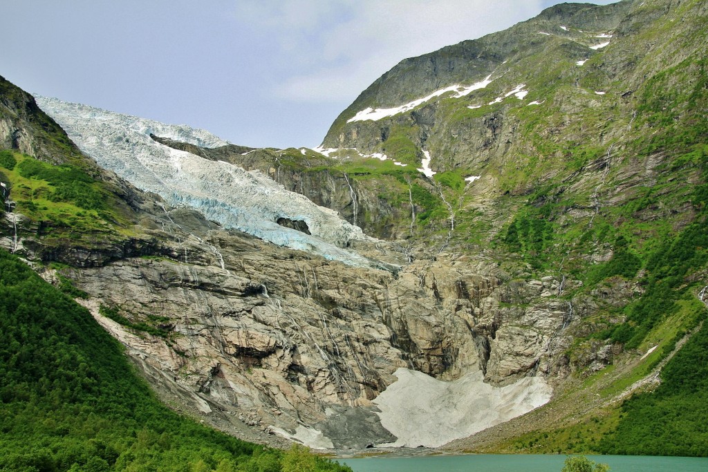 Foto: Glaciar Boyabreen - Fjaerland, Noruega