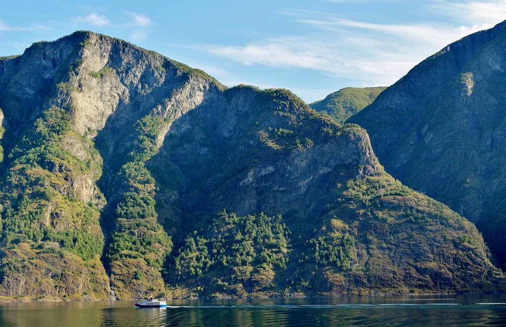 Foto: Navegando - Flam (Sogn og Fjordane), Noruega