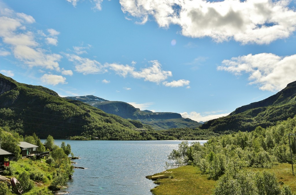 Foto: Tren turístico - Flam (Sogn og Fjordane), Noruega