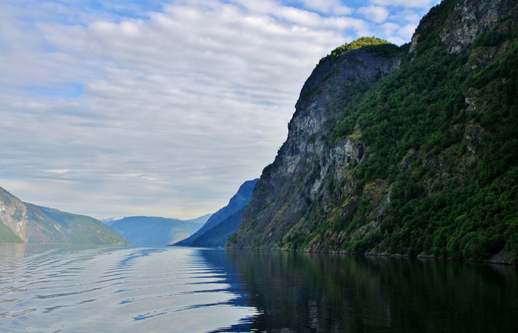 Foto: Navegando - Flam (Sogn og Fjordane), Noruega