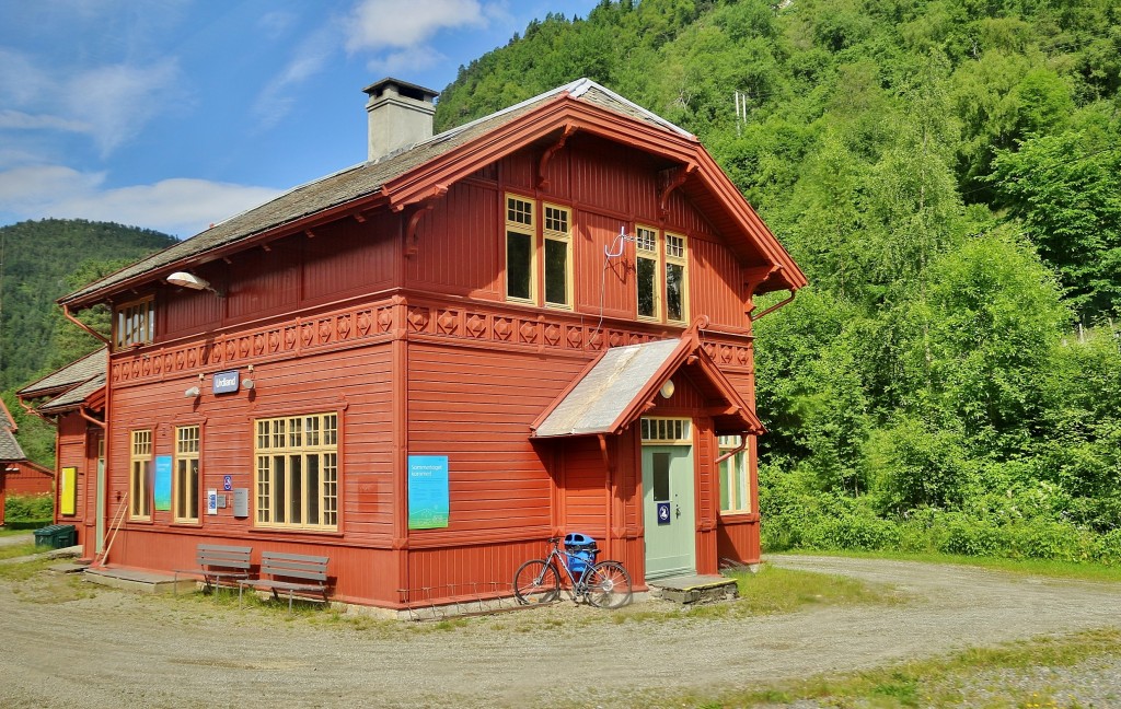 Foto: Tren turístico - Flam (Sogn og Fjordane), Noruega