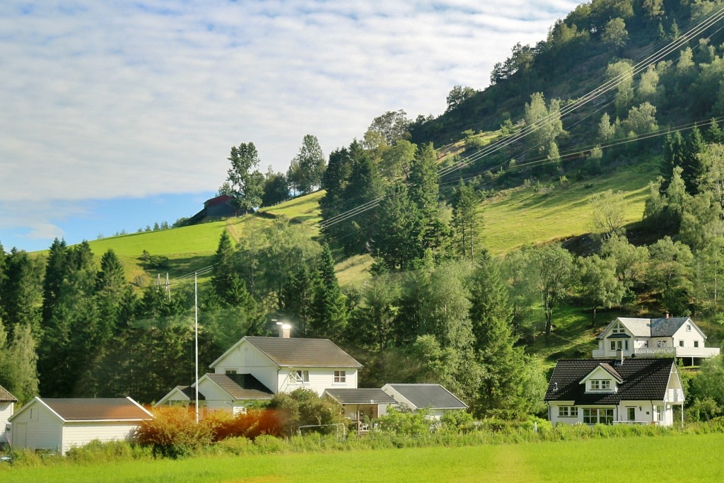 Foto: Tren turístico - Flam (Sogn og Fjordane), Noruega