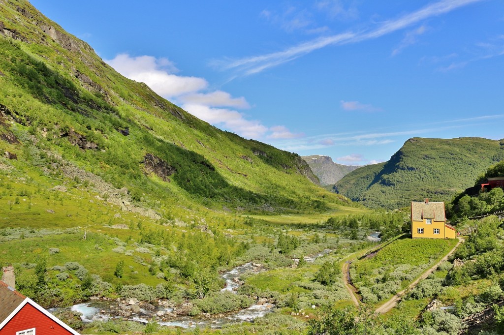 Foto: Tren turístico - Flam (Sogn og Fjordane), Noruega