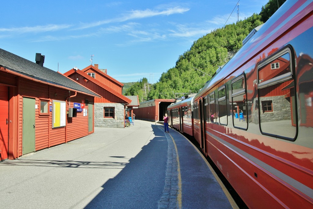 Foto: Tren turístico - Flam (Sogn og Fjordane), Noruega