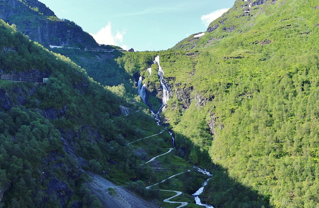 Foto: Tren turístico - Flam (Sogn og Fjordane), Noruega