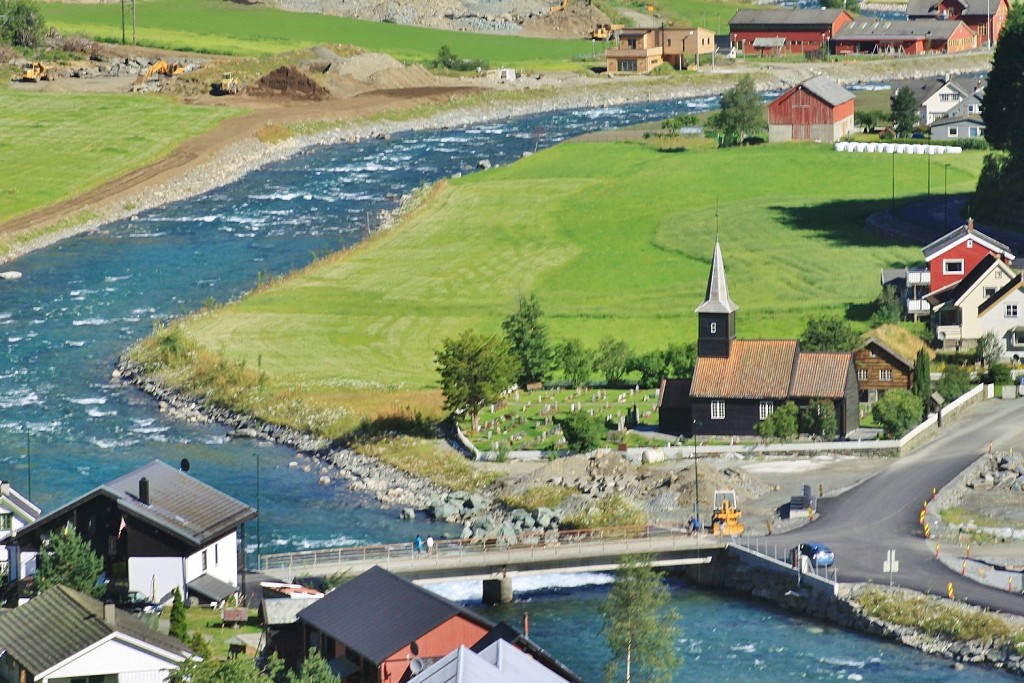 Foto: Tren turístico - Flam (Sogn og Fjordane), Noruega