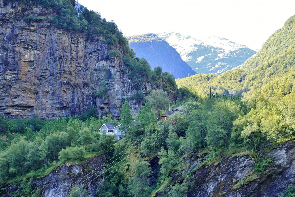 Foto: Tren turístico - Flam (Sogn og Fjordane), Noruega