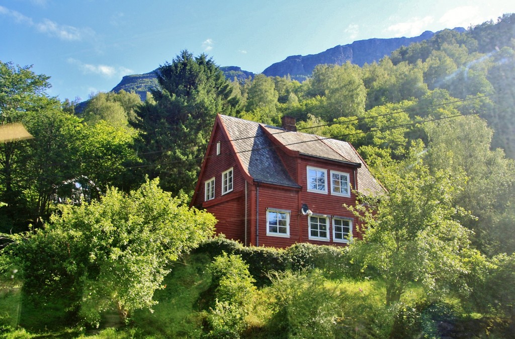 Foto: Tren turístico - Flam (Sogn og Fjordane), Noruega