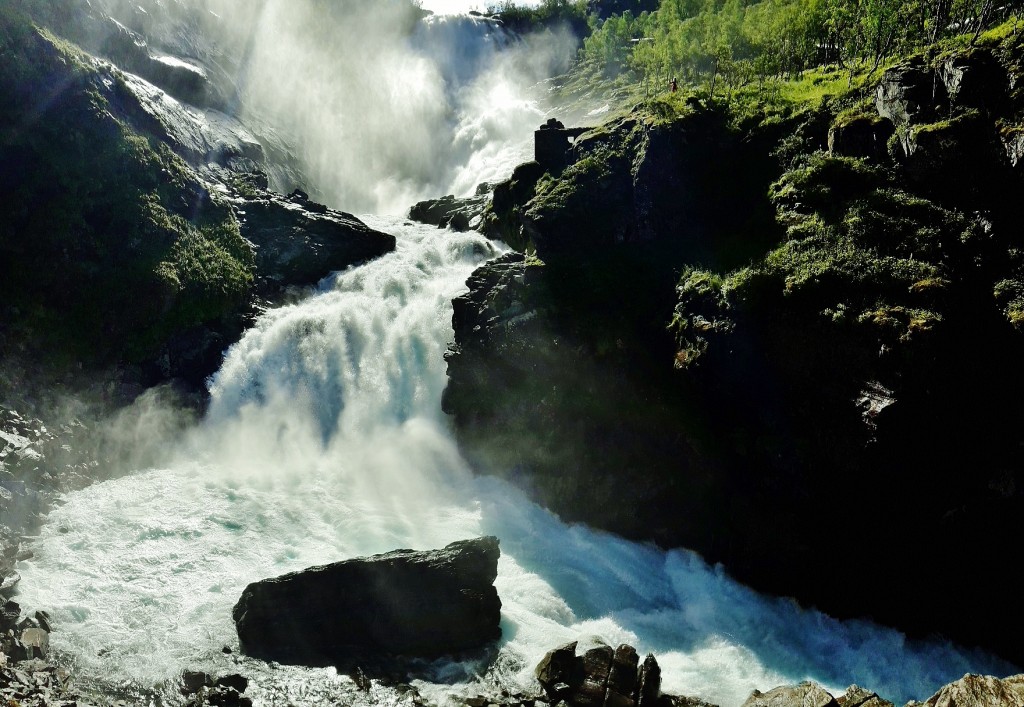 Foto: Tren turístico - Flam (Sogn og Fjordane), Noruega