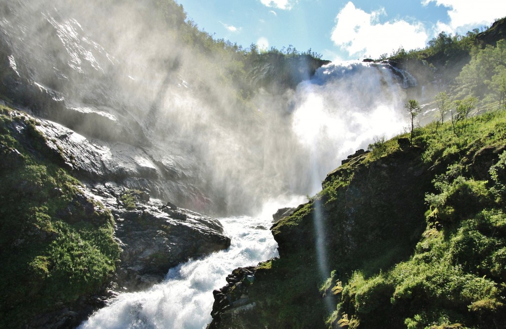 Foto: Tren turístico - Flam (Sogn og Fjordane), Noruega