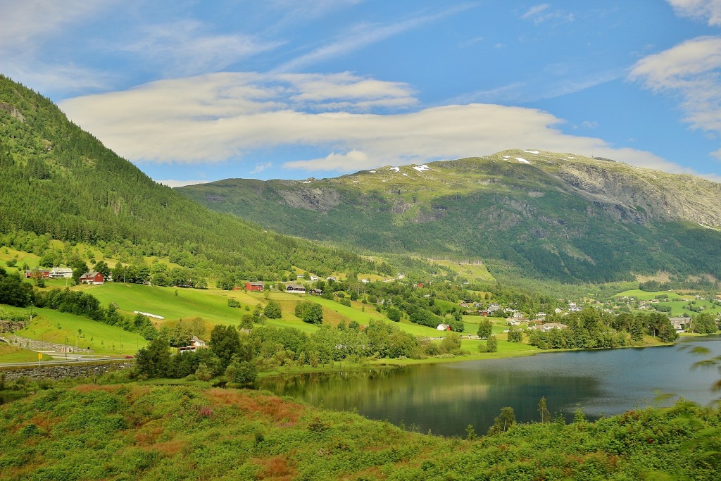 Foto: Tren turístico - Flam (Sogn og Fjordane), Noruega