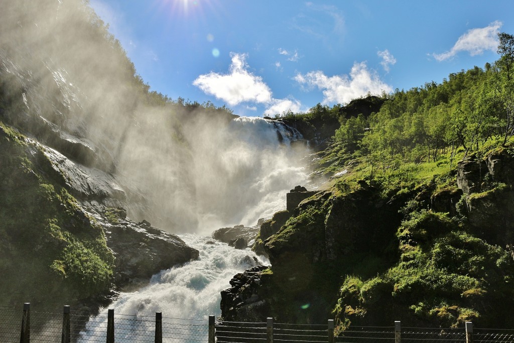 Foto: Tren turístico - Flam (Sogn og Fjordane), Noruega