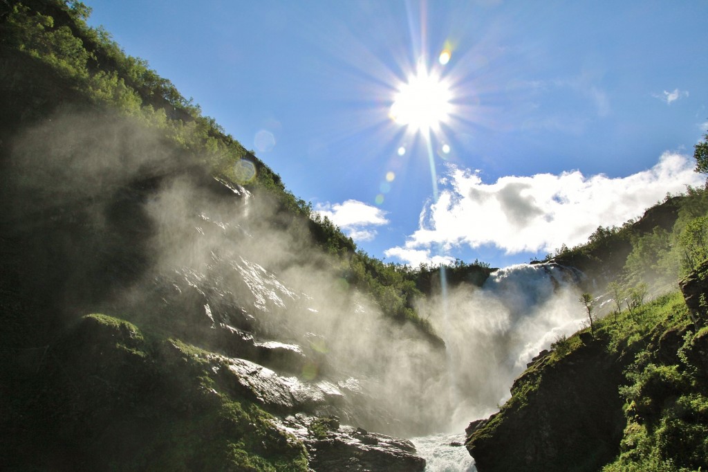 Foto: Tren turístico - Flam (Sogn og Fjordane), Noruega