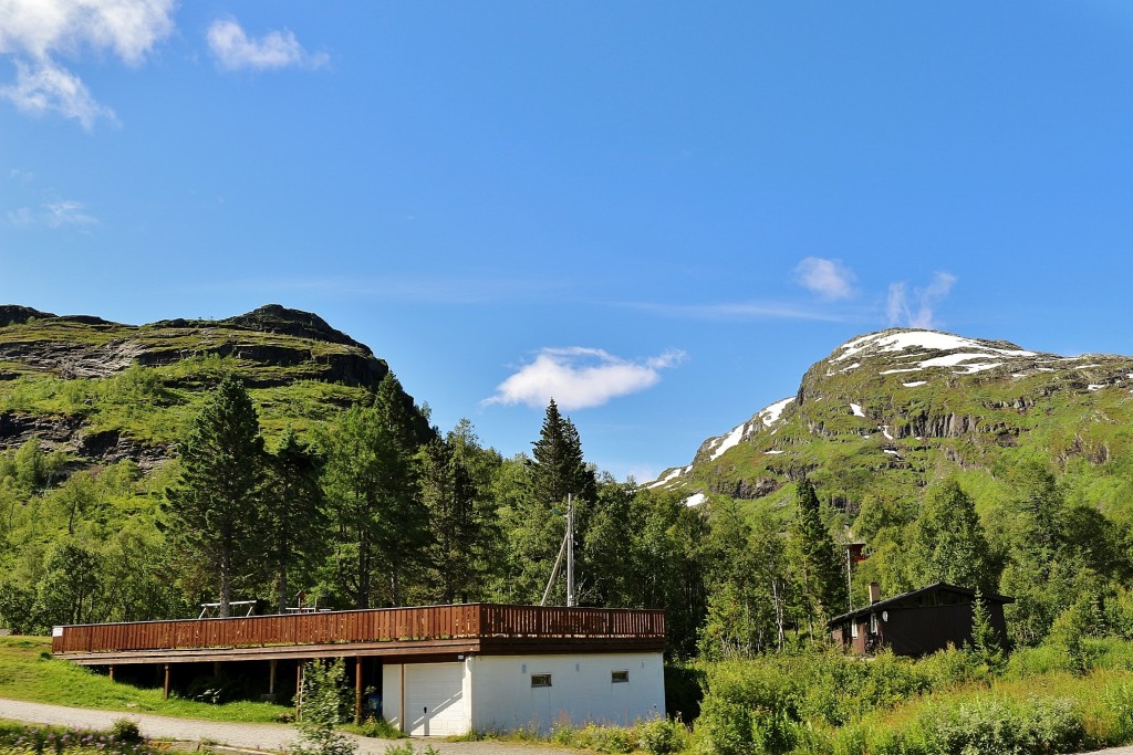 Foto: Tren turístico - Flam (Sogn og Fjordane), Noruega