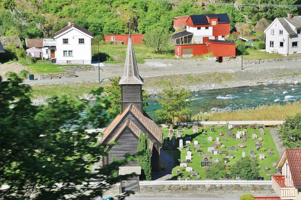 Foto: Tren turístico - Flam (Sogn og Fjordane), Noruega