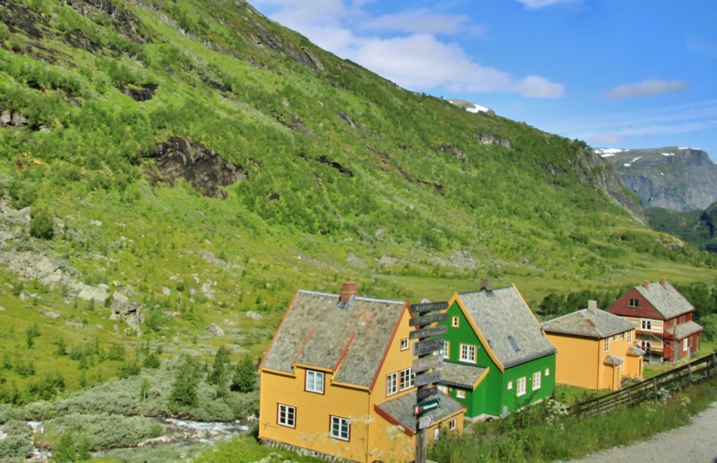 Foto: Tren turístico - Flam (Sogn og Fjordane), Noruega