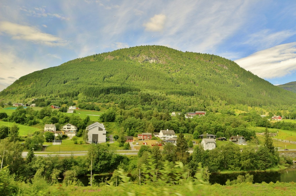 Foto: Tren turístico - Flam (Sogn og Fjordane), Noruega