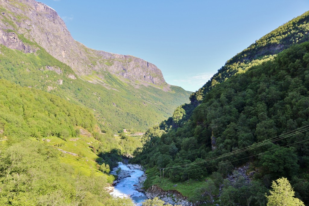 Foto: Tren turístico - Flam (Sogn og Fjordane), Noruega