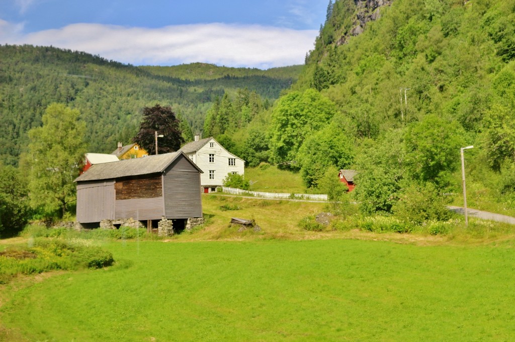 Foto: Tren turístico - Flam (Sogn og Fjordane), Noruega