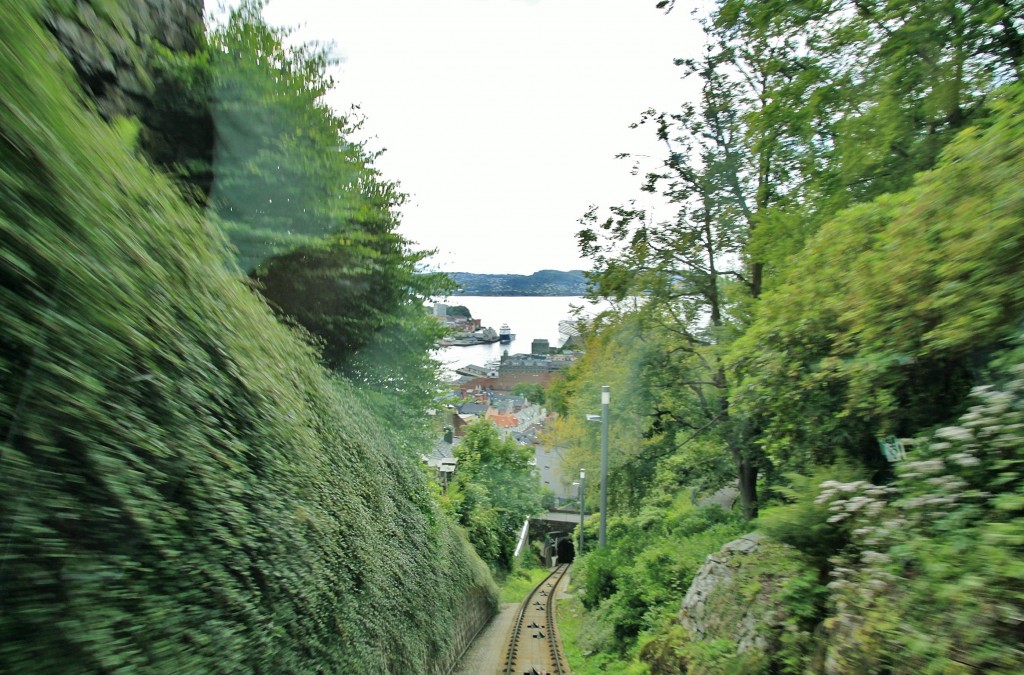 Foto: Funicular - Bergen (Hordaland), Noruega