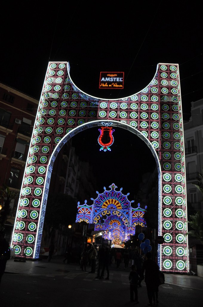 Foto: Iluminacion falla - Valencia (València), España