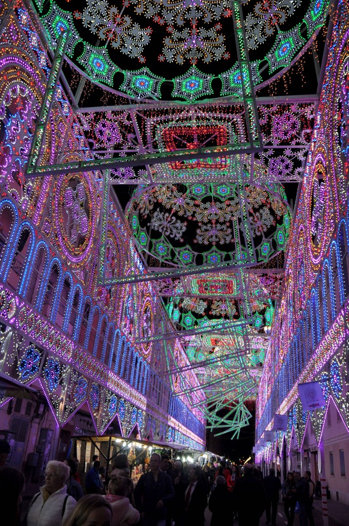 Foto: Iluminacion fallas - Valencia (València), España