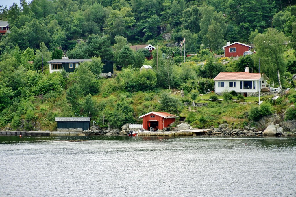 Foto: Navegando por el fiordo - Stavanger (Rogaland), Noruega