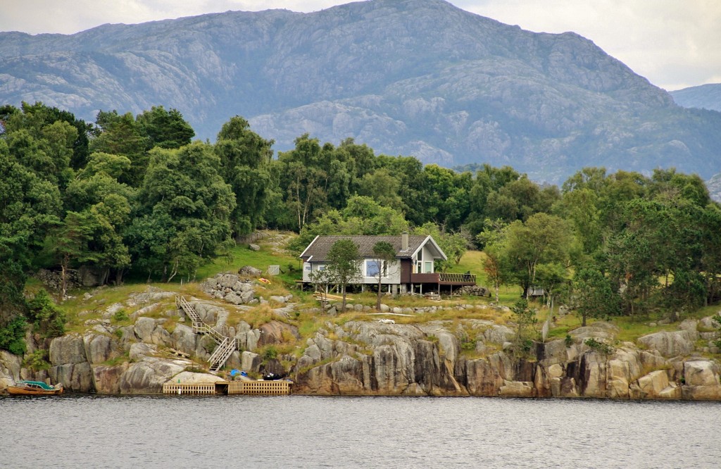 Foto: Navegando por el fiordo - Stavanger (Rogaland), Noruega