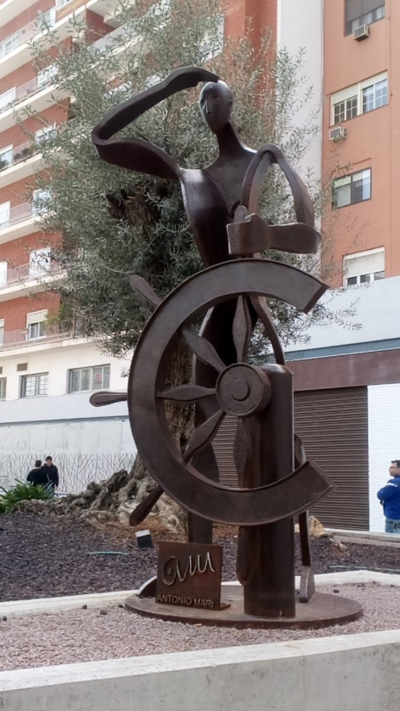 Foto: Escultura hierro - Valencia (València), España