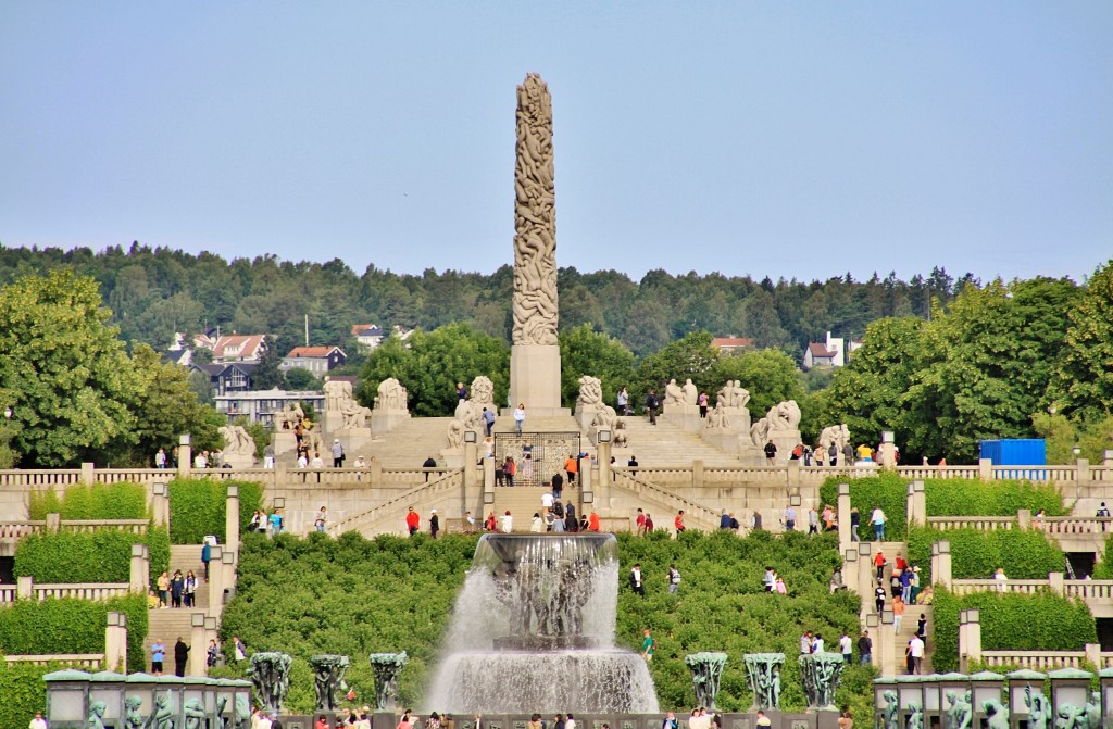 Foto: Vigeland - Oslo, Noruega