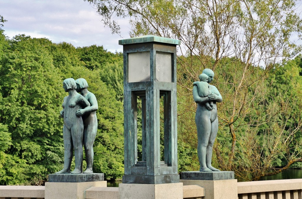 Foto: Vigeland - Oslo, Noruega