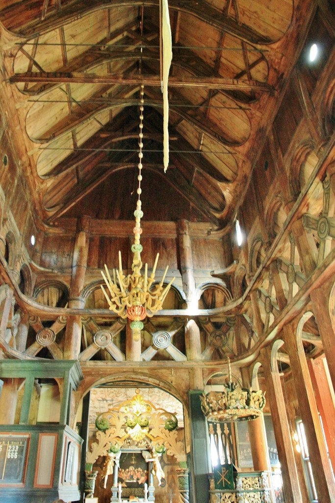 Foto: Stavkirke medieval - Lom (Oppland), Noruega