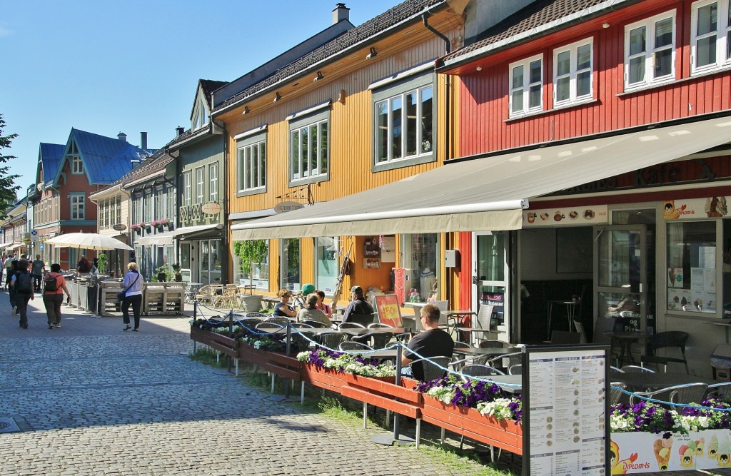 Foto: Centro histórico - Lillehammer (Oppland), Noruega