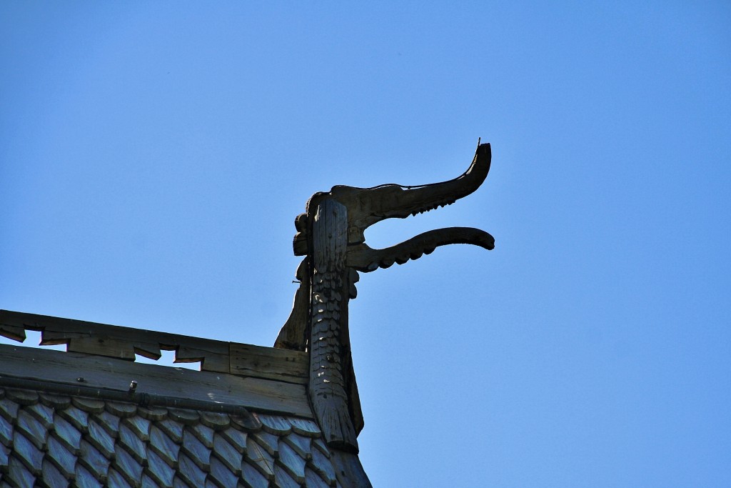 Foto: Stavkirke medieval - Lom (Oppland), Noruega