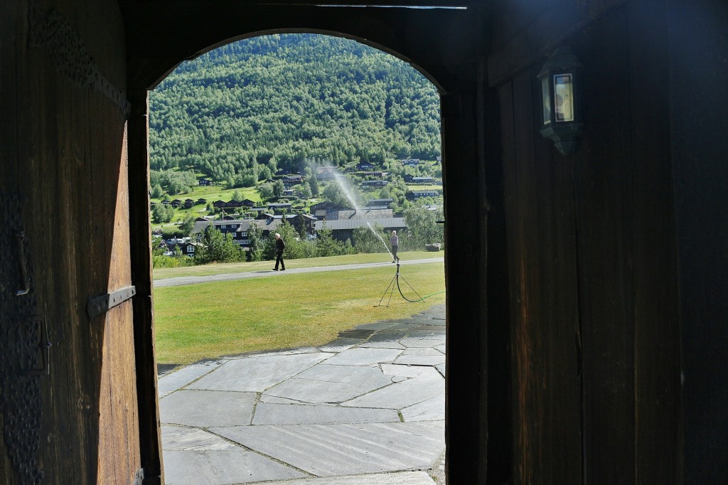 Foto: Stavkirke medieval - Lom (Oppland), Noruega