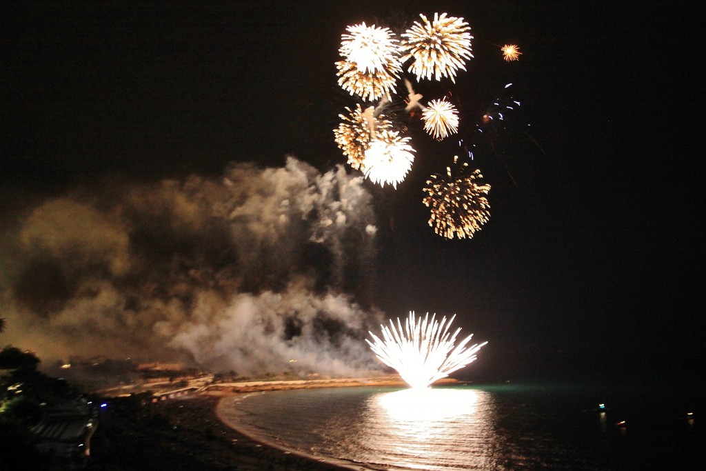 Foto: Fuegos artificiales - Tarragona (Cataluña), España