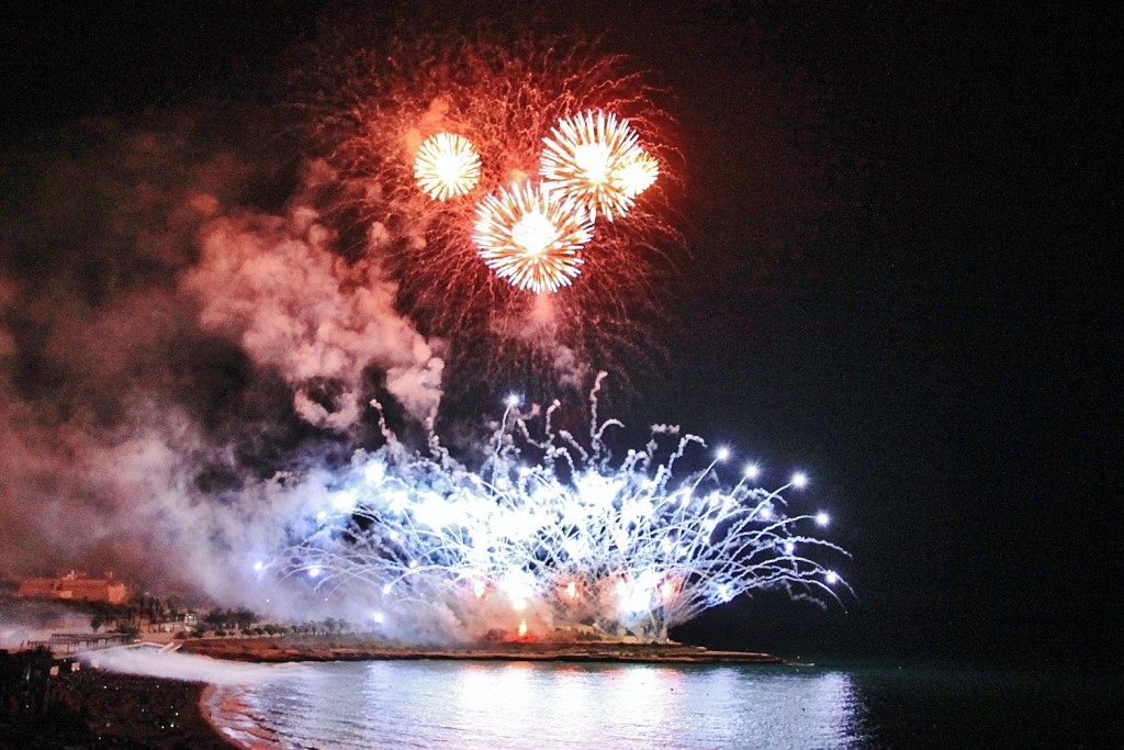 Foto: Fuegos artificiales - Tarragona (Cataluña), España