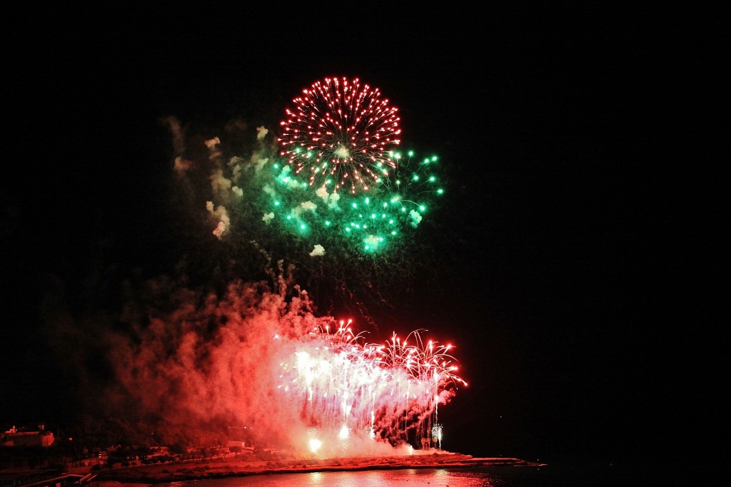 Foto: Fuegos artificiales - Tarragona (Cataluña), España